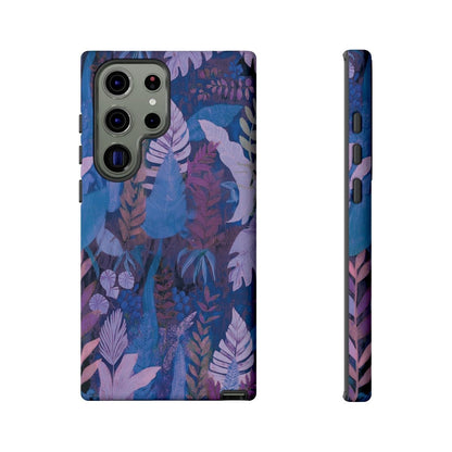 Samsung Tough Phone Case - Lavender Palms - AU/NZ/USA - The Koko Samoa