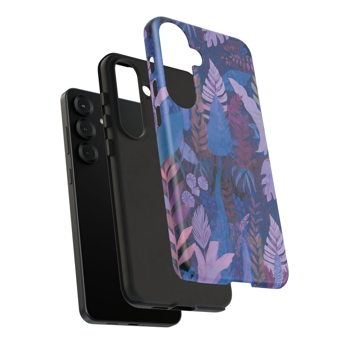 Samsung Tough Phone Case - Lavender Palms - AU/NZ/USA - The Koko Samoa
