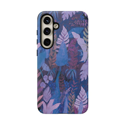 Samsung Tough Phone Case - Lavender Palms - AU/NZ/USA - The Koko Samoa