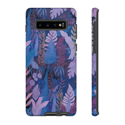Samsung Tough Phone Case - Lavender Palms - AU/NZ/USA - The Koko Samoa
