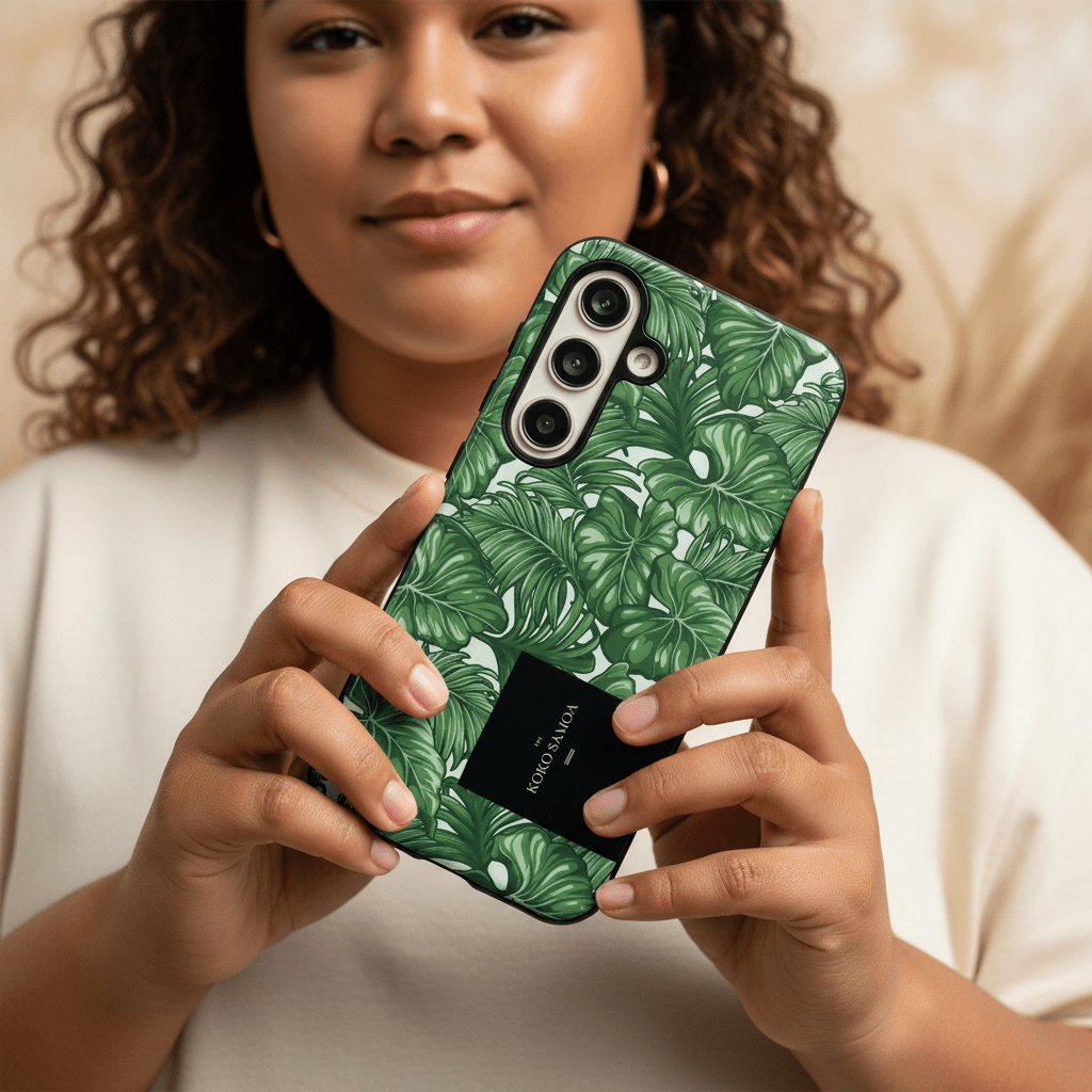 Samsung Tough Phone Case by WOYC, Saoluafata Canopy design, protective cover for Samsung smartphones with durable material.