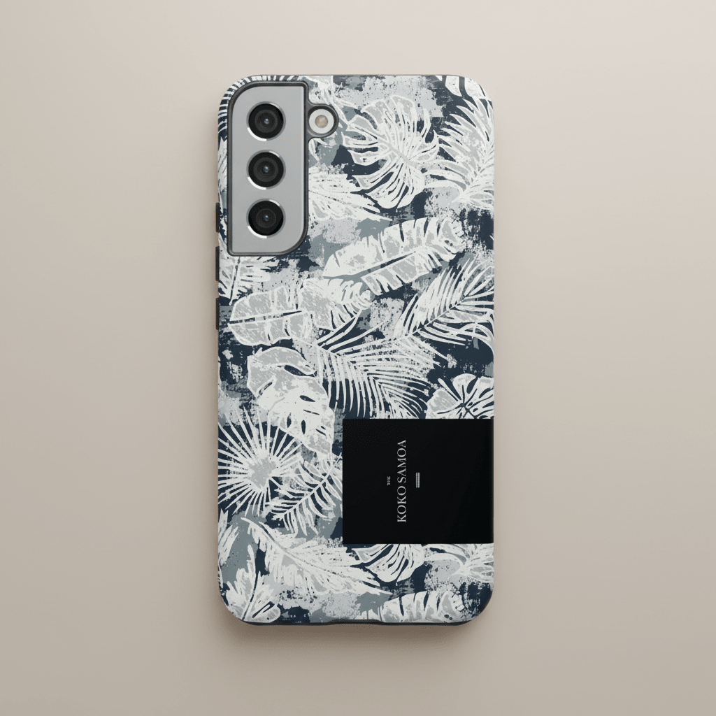 Samsung Tough Phone Case by WOYC in Tiavi Mist color, rugged design suitable for AU, NZ, and US markets.