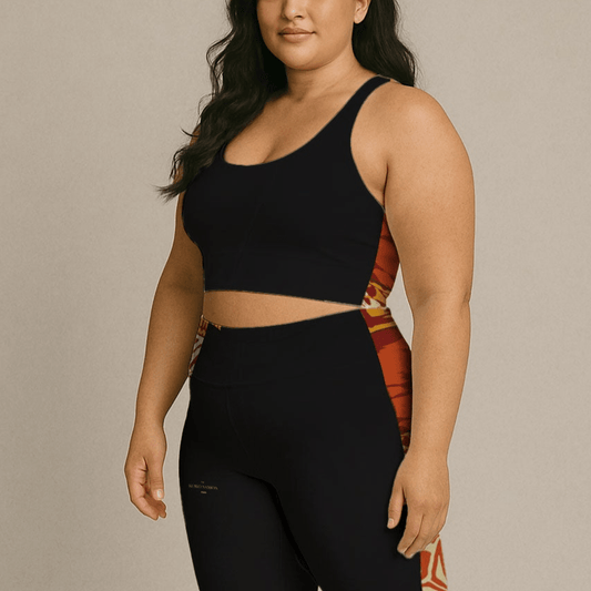 Seamless Sports Bra - Sataoa Sunrise - AU/NZ/USA - The Koko Samoa
