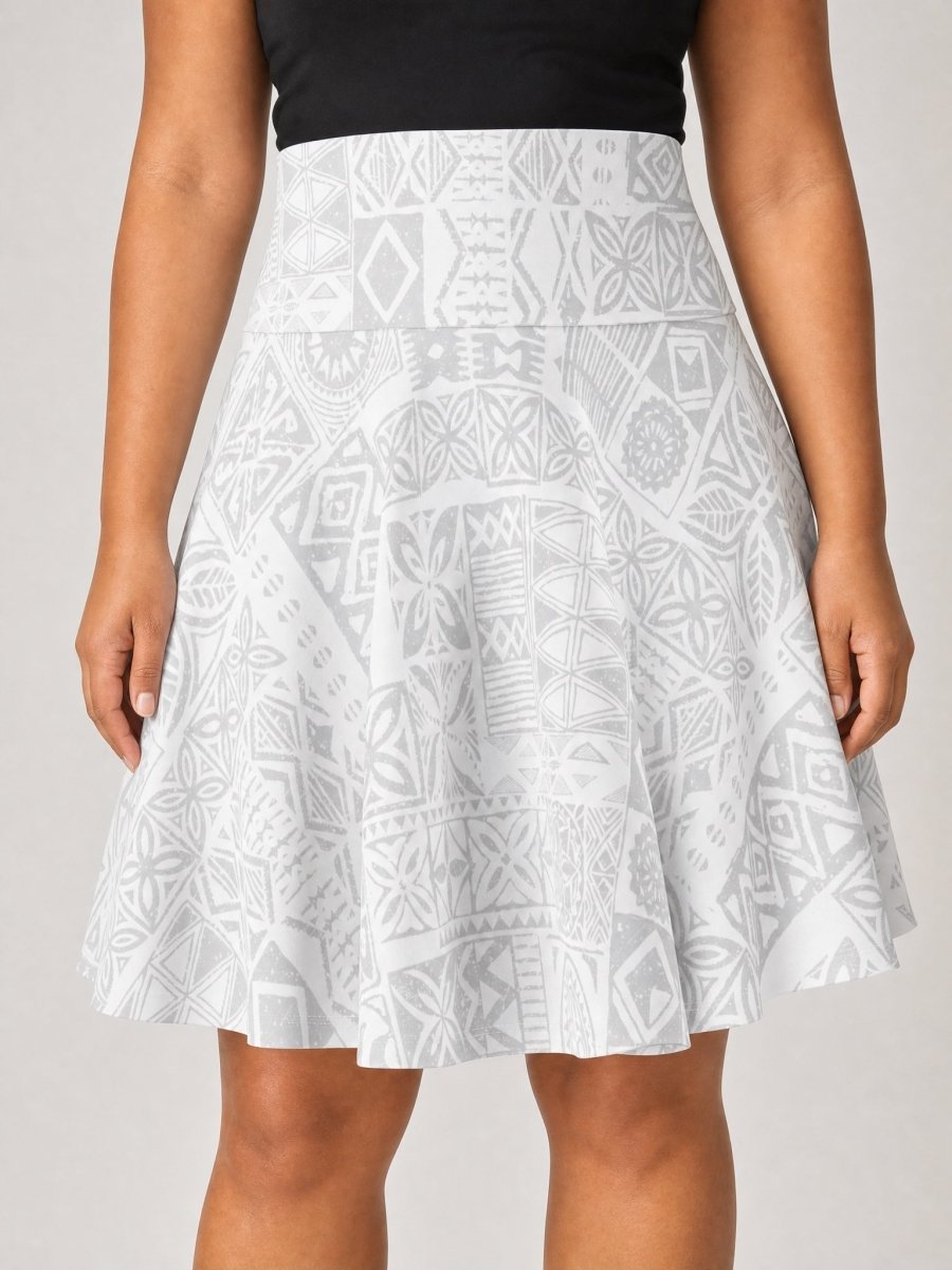 Skater Skirt - White Sunday