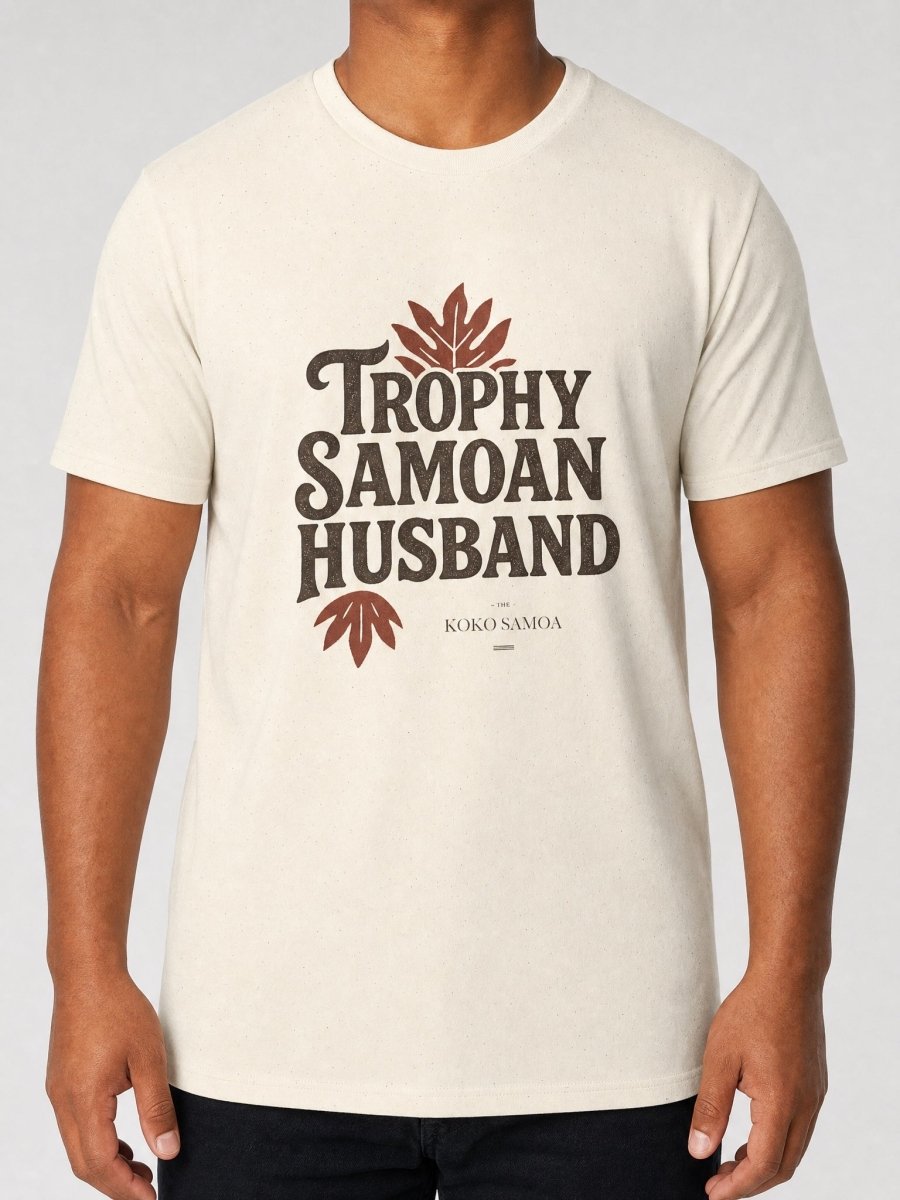 Soft Men's Tee - Trophy Samoan Husband - AU/NZ/USA - The Koko Samoa