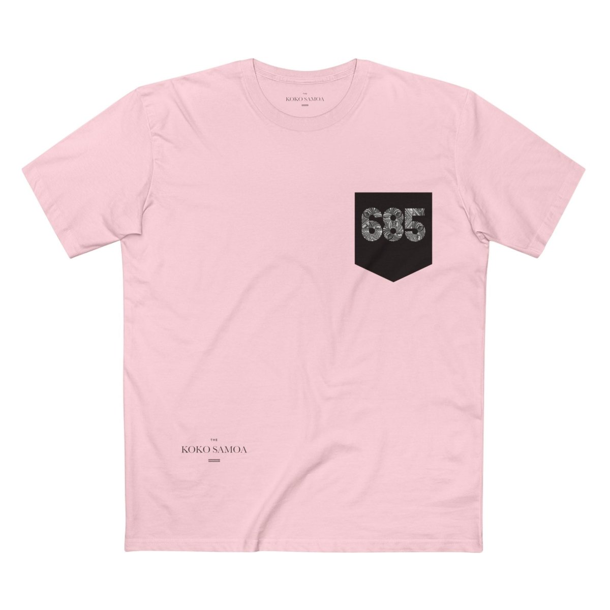 Soft Unisex Tee - '685 Pocket' Print - AU/NZ - The Koko Samoa