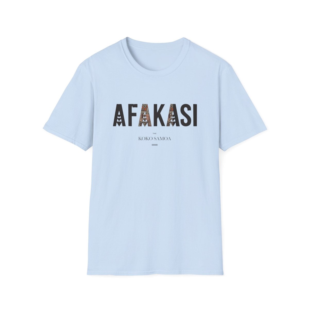 Soft Unisex Tee - Afakasi - AU/NZ/USA - The Koko Samoa