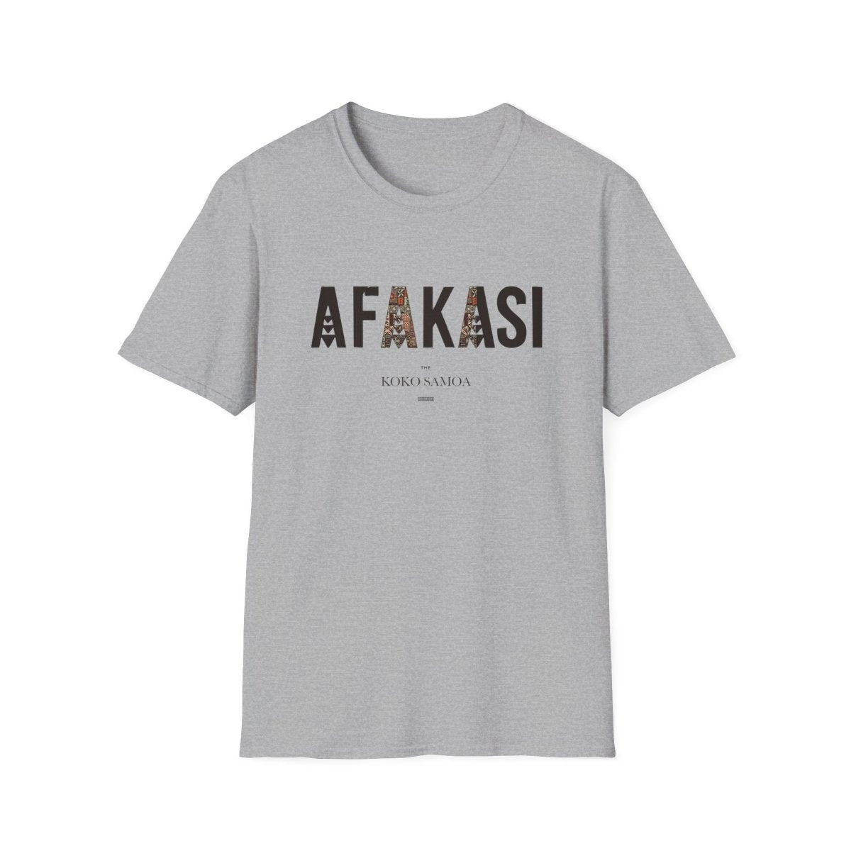 Soft Unisex Tee - Afakasi - AU/NZ/USA - The Koko Samoa