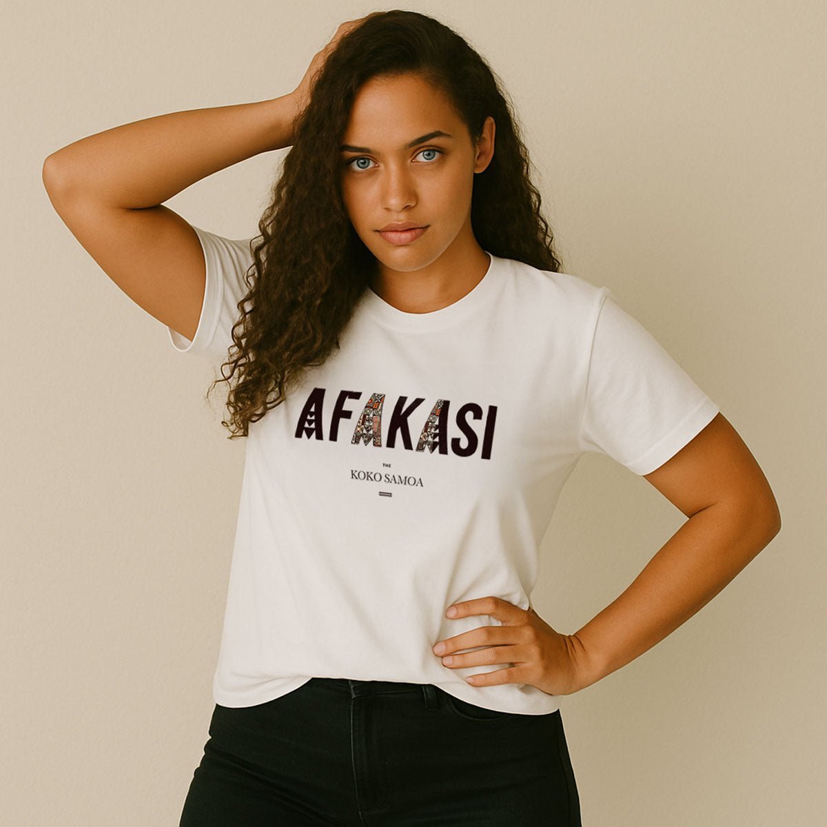 Soft Unisex Tee - Afakasi - AU/NZ/USA - The Koko Samoa