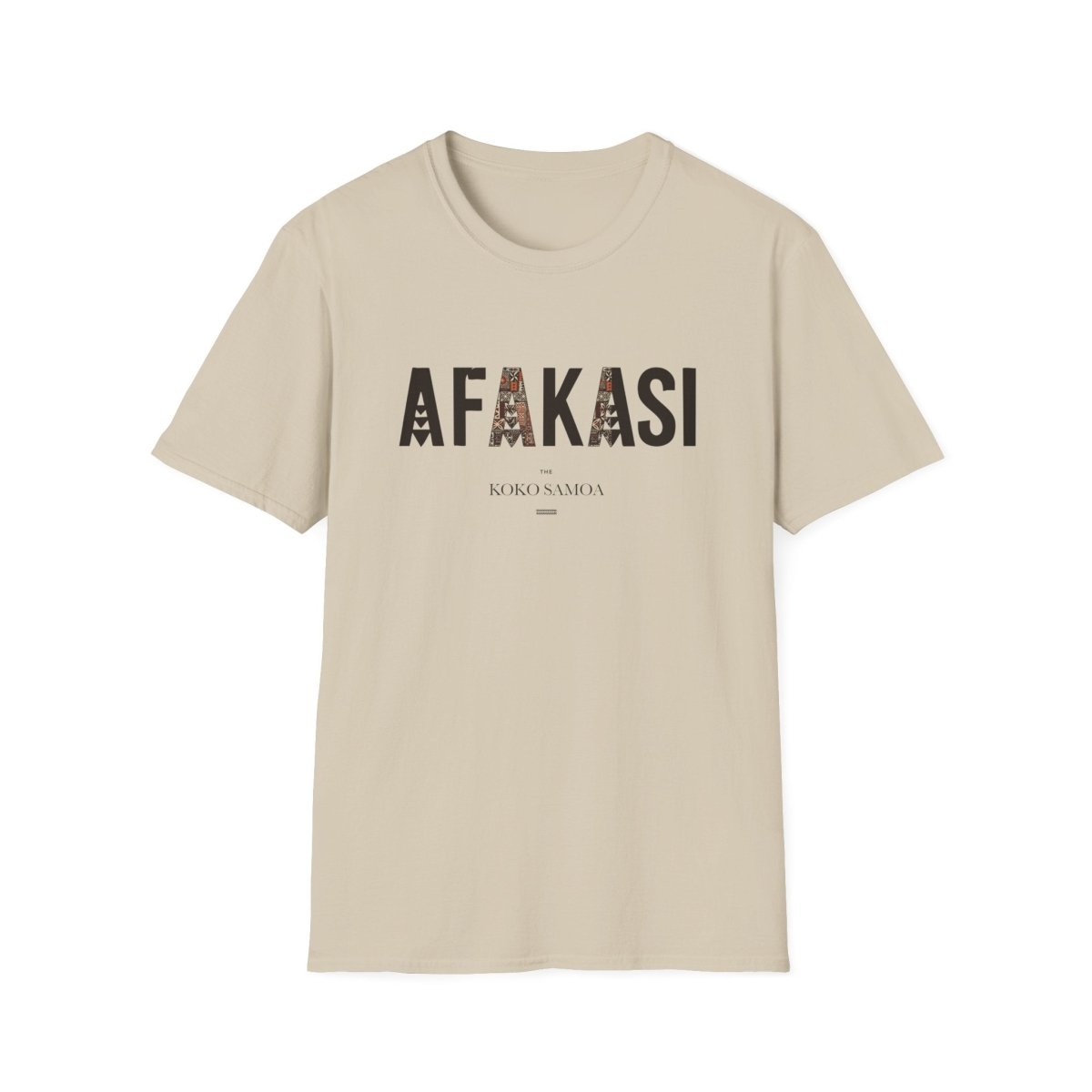 Soft Unisex Tee - Afakasi - AU/NZ/USA - The Koko Samoa