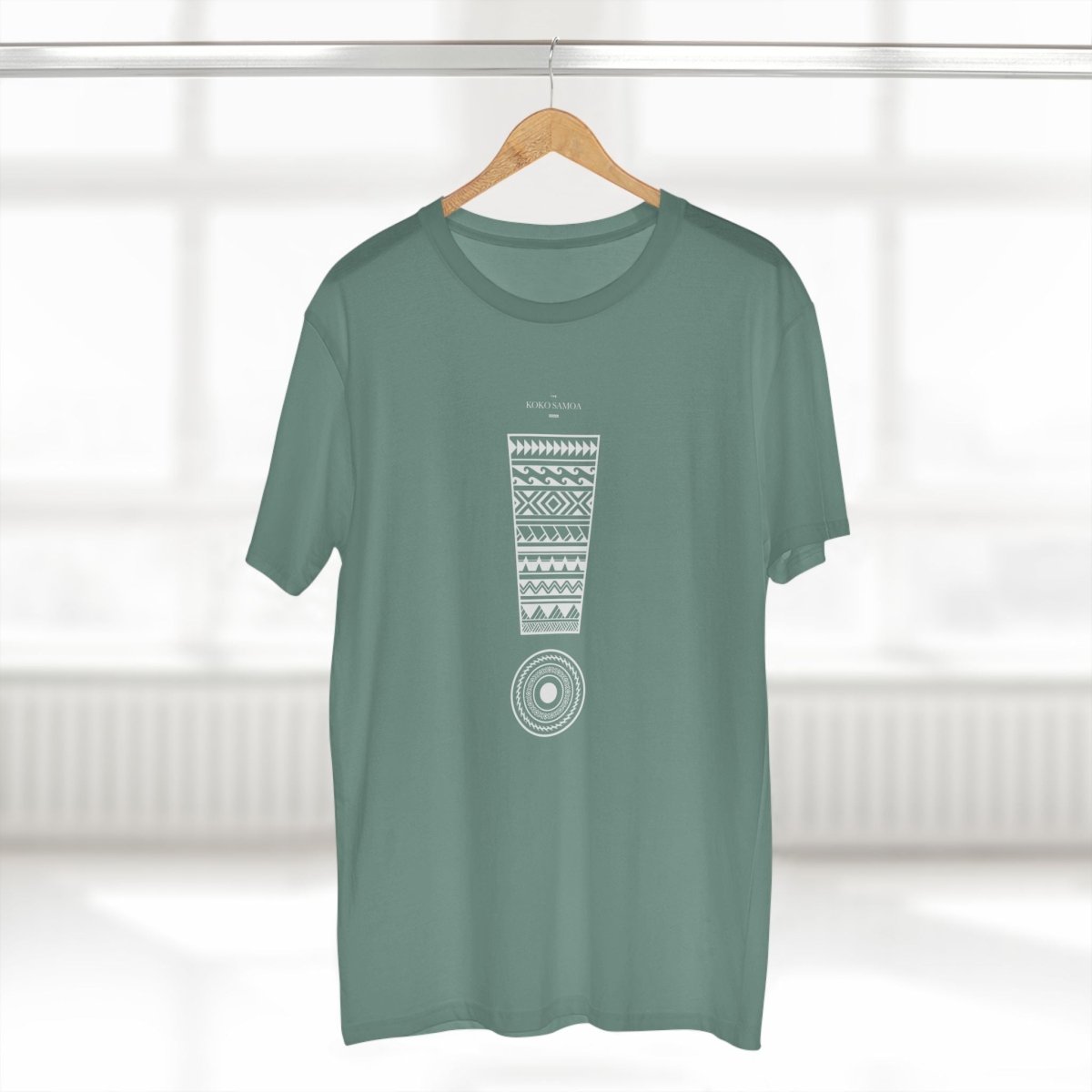 Soft unisex personalised tee from The Print Bar with "Exclaim" design, made for AU/NZ, showing a comfortable fabric and stylish print.