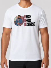 Soft Unisex Tee - Fresh Off Business - AU/NZ - The Koko Samoa