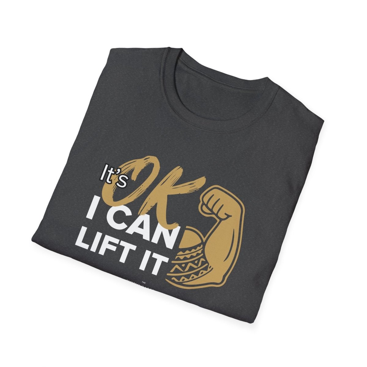 Soft unisex I Can Lift It personalized T-shirt by The Print Bar, featuring casual fabric and custom design for AU/NZ markets.