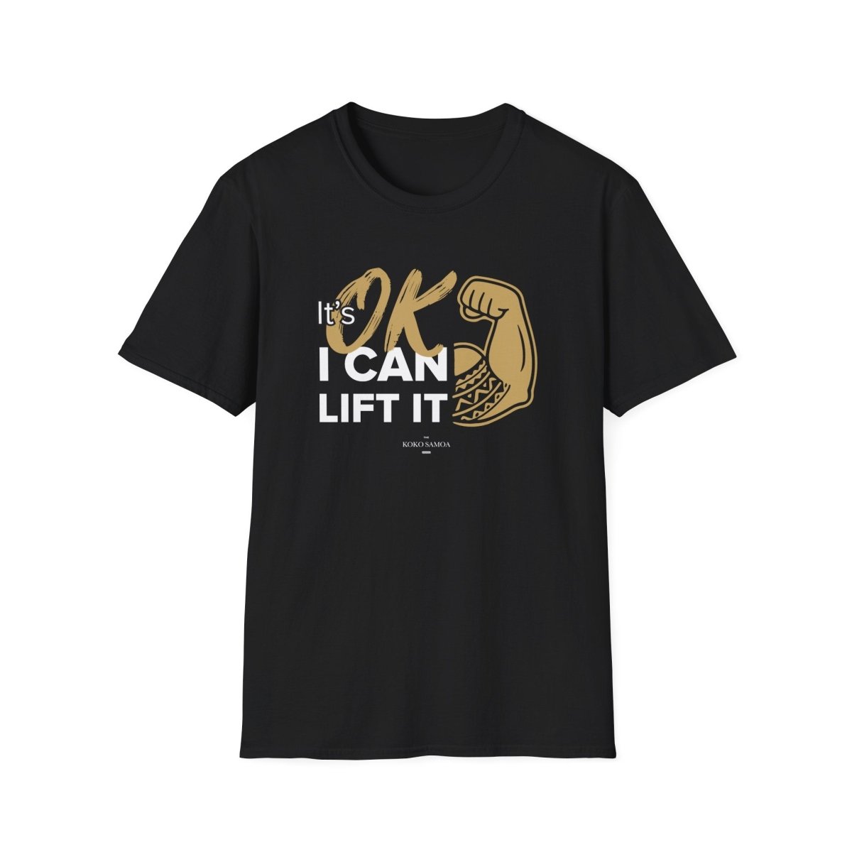 Soft unisex "I Can Lift It" personalized tee by The Print Bar, featuring comfortable fabric and custom print design.