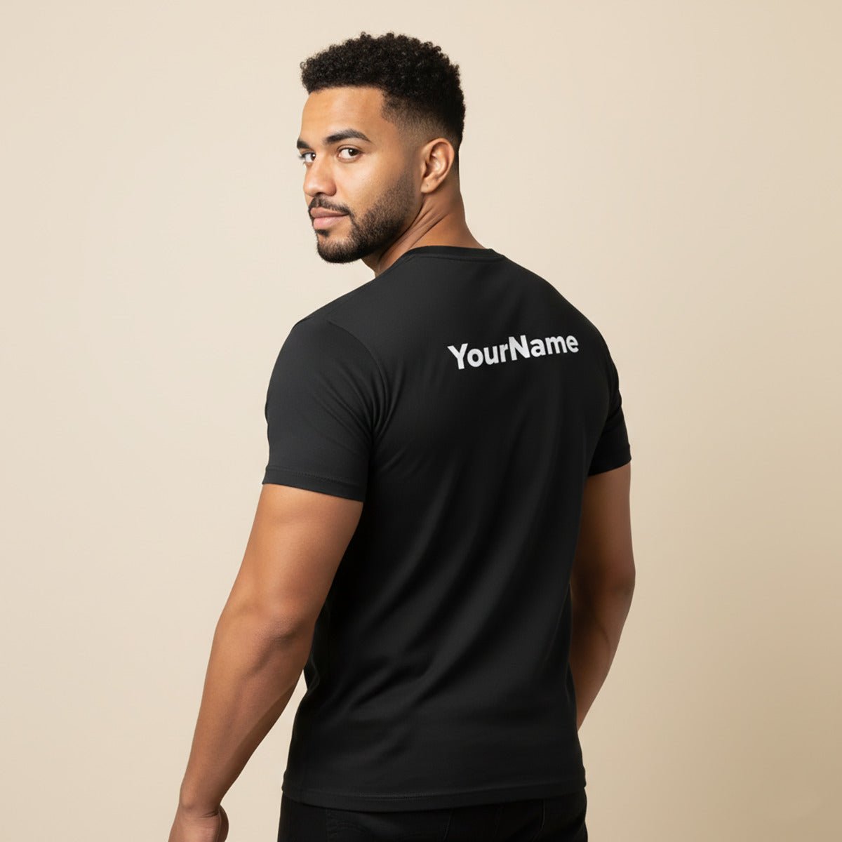 Soft unisex T-shirt from The Print Bar with "I Can Lift It" personalized print, casual fit, in neutral fabric.