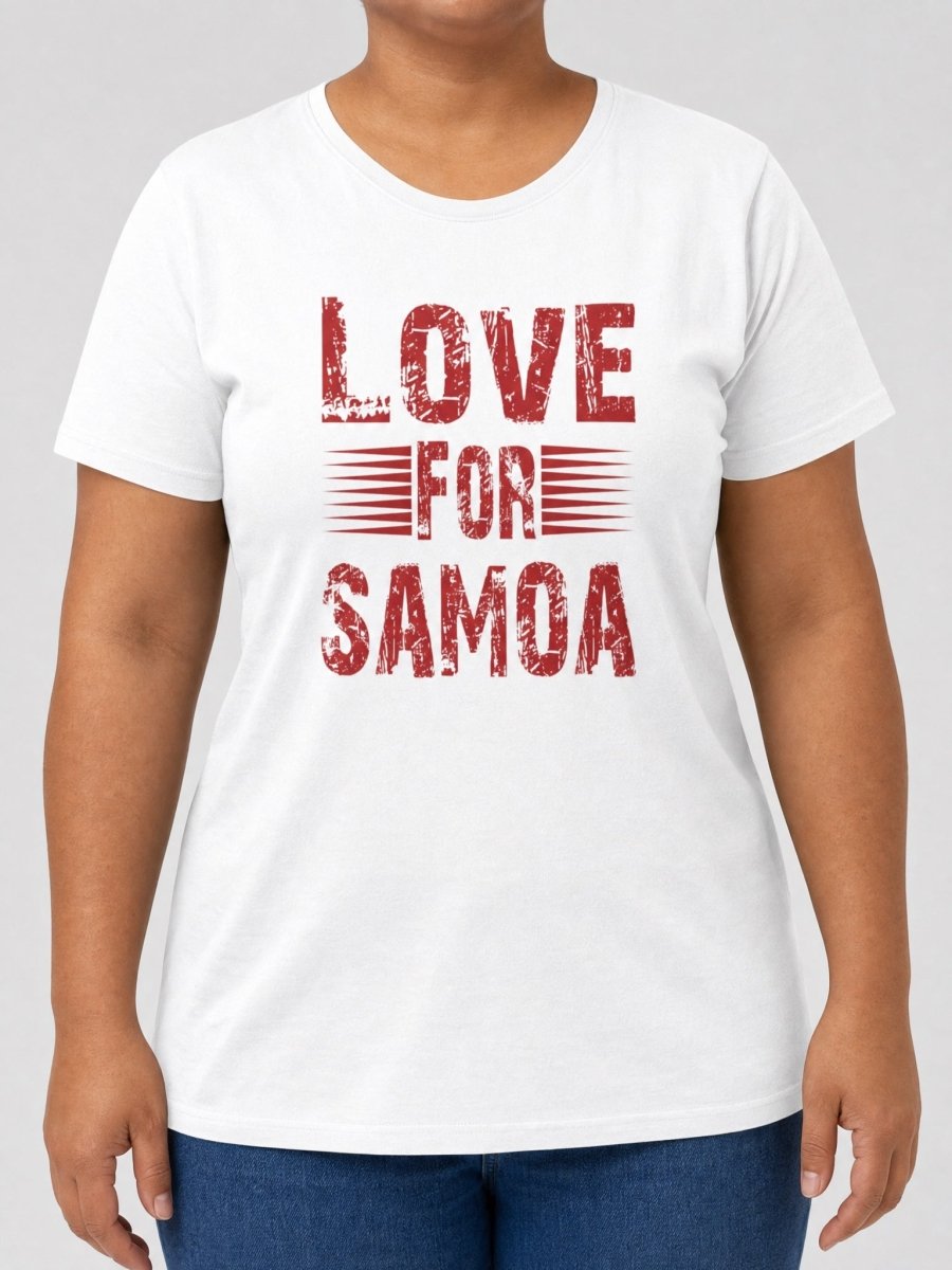 Soft Unisex Tee - Love for Samoa - AU/NZ/USA - The Koko Samoa