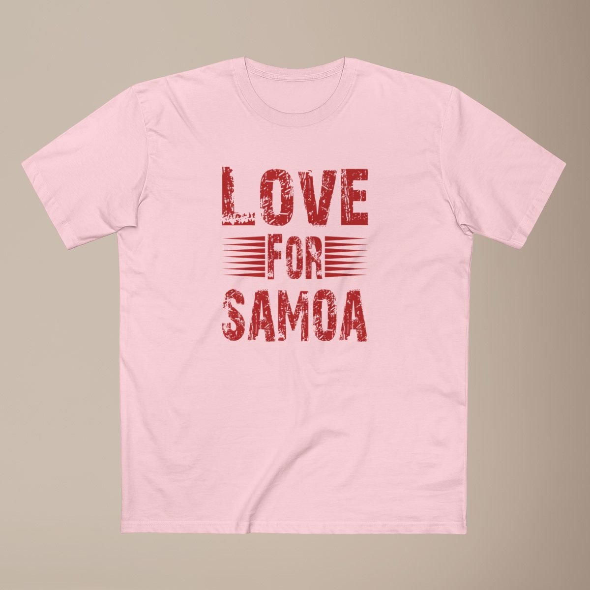 Soft Unisex Tee - Love for Samoa - AU/NZ/USA - The Koko Samoa