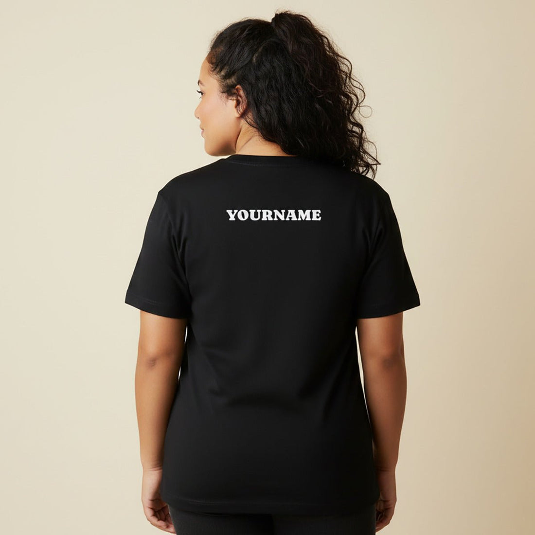 Soft unisex poly-raised personalized T-shirt by The Print Bar featuring a comfortable fit and custom design in AU/NZ style.