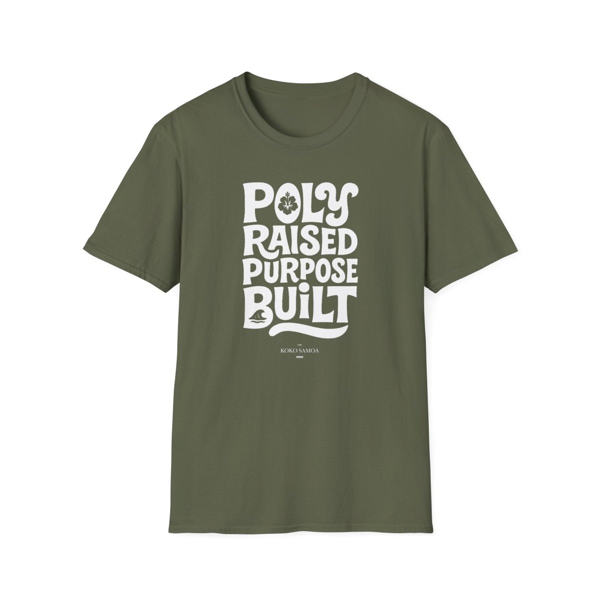 Poly Raised tee, The Koko Samoa