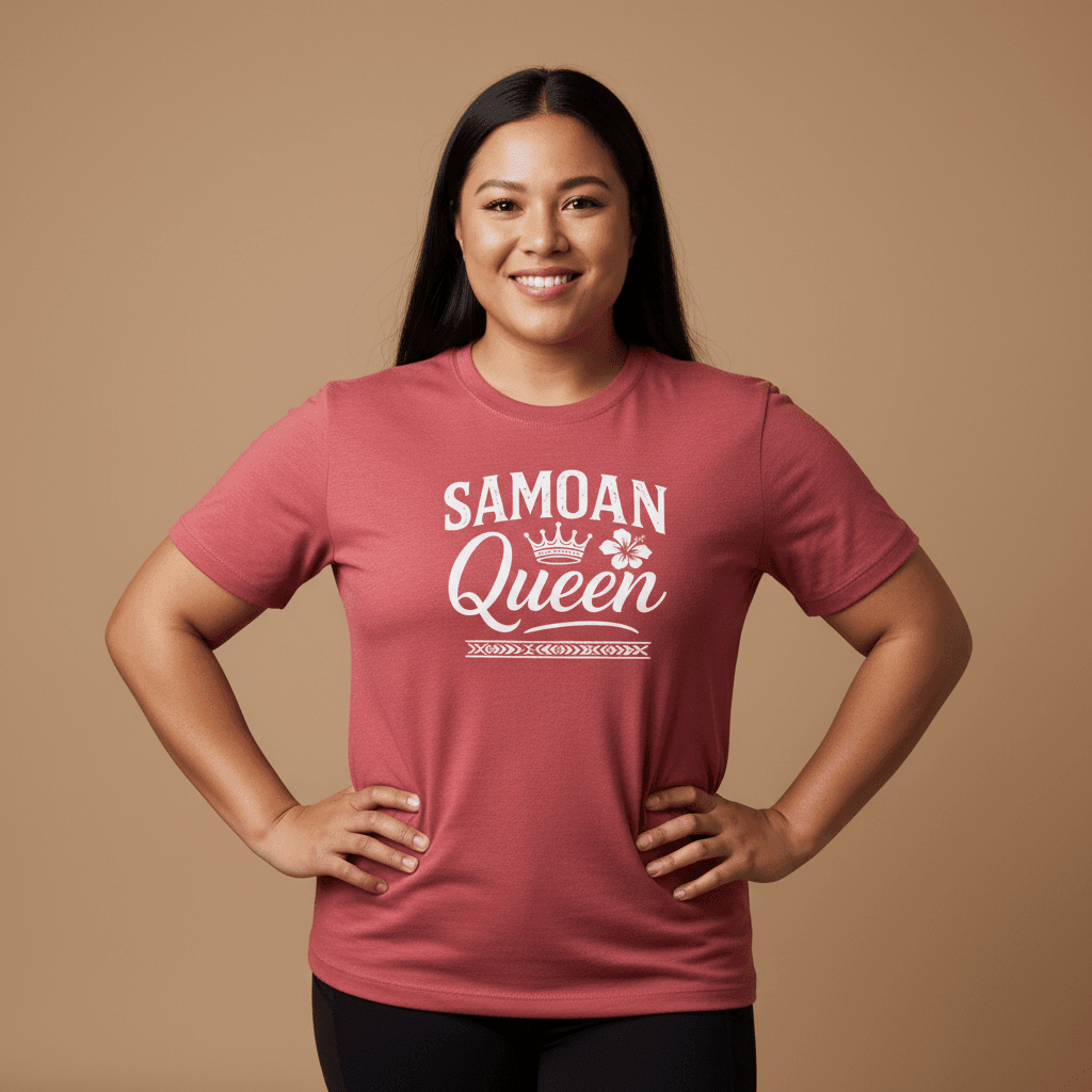 Soft Unisex Tee - Samoan Queen AU/NZ - The Koko Samoa