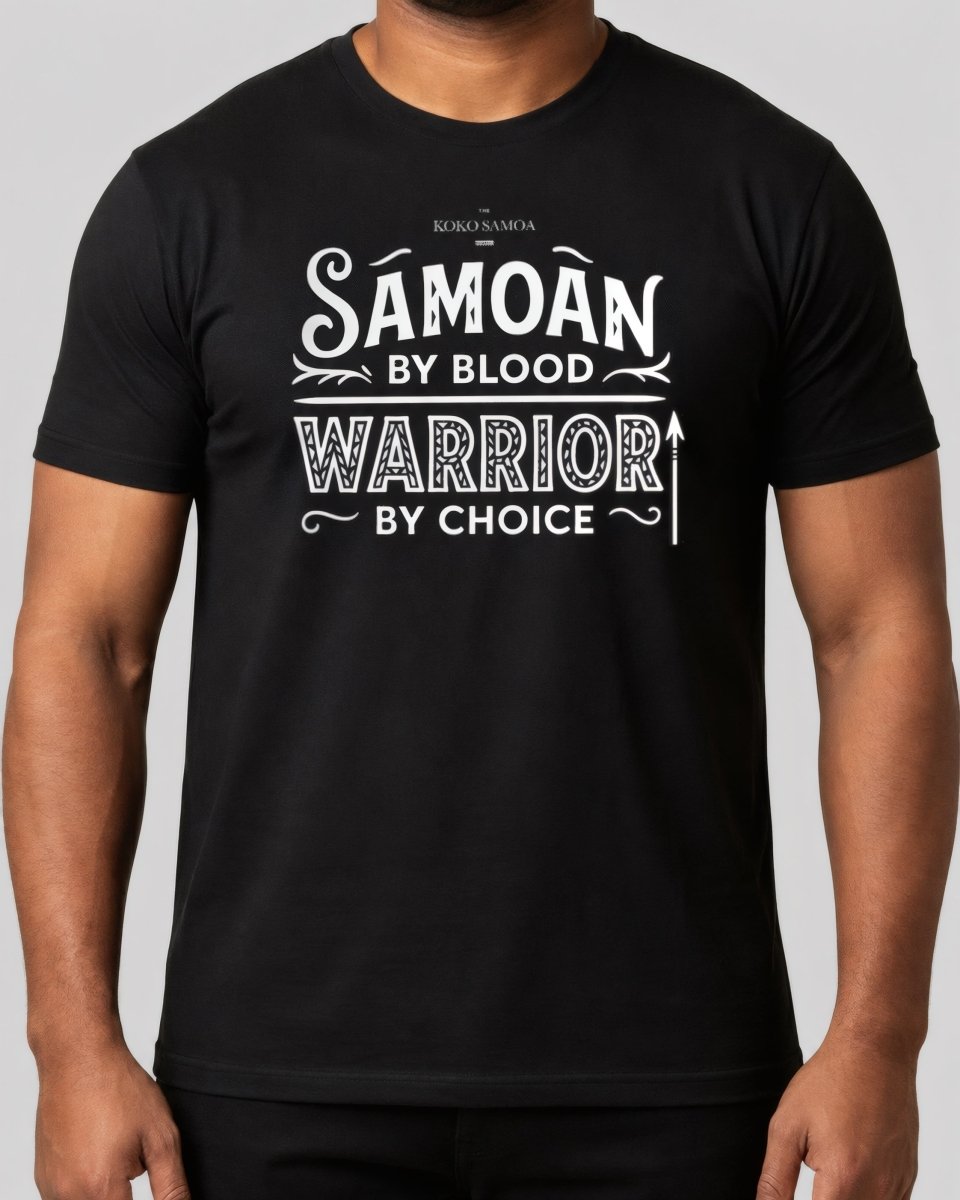 Soft Unisex Tee - Warrior by Choice - AU/NZ/USA - The Koko Samoa