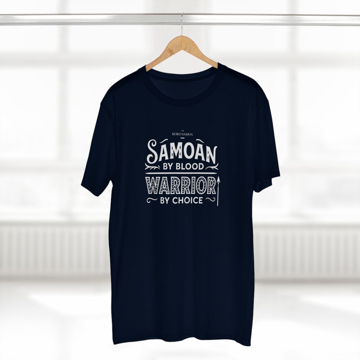 Unisex soft T-shirt featuring "Warrior by Choice" design, personalized, in soft fabric by The Print Bar.