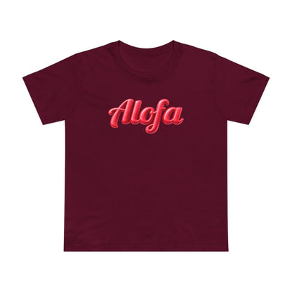 Soft Women's Maple Tee - Alofa - AU/NZ/USA - The Koko Samoa
