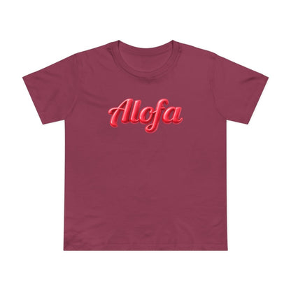 Soft Women's Maple Tee - Alofa - AU/NZ/USA - The Koko Samoa