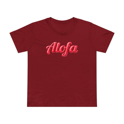 Soft Women's Maple Tee - Alofa - AU/NZ/USA - The Koko Samoa