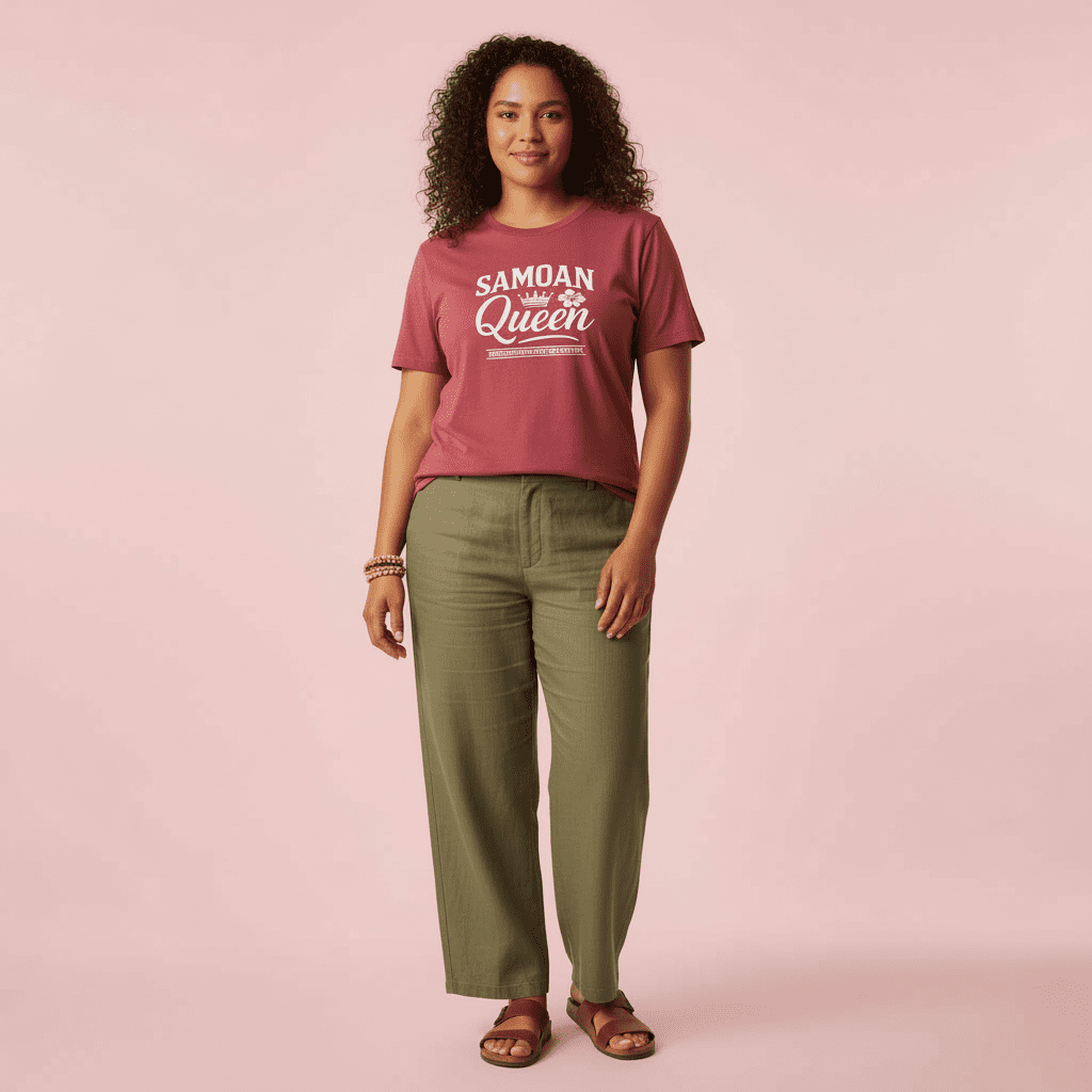 Soft Women's Tee - Samoan Queen - AU/NZ/USA - The Koko Samoa