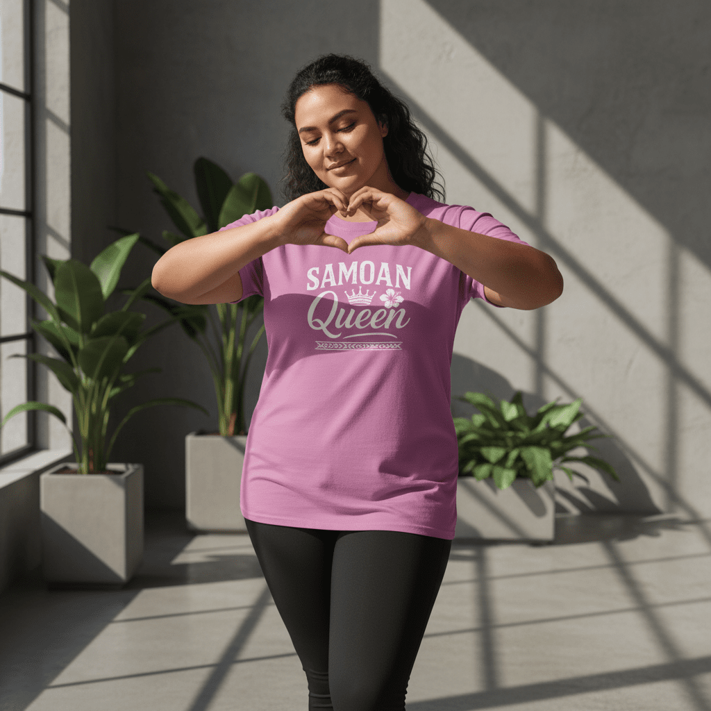 Samoan Queen tee, The Koko Samoa