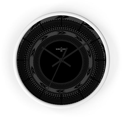Wall Clock - Black Pea - AU/NZ/USA - The Koko Samoa