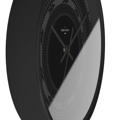 Wall Clock - Black Pea - AU/NZ/USA - The Koko Samoa