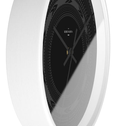 Wall Clock - Black Pea - AU/NZ/USA - The Koko Samoa