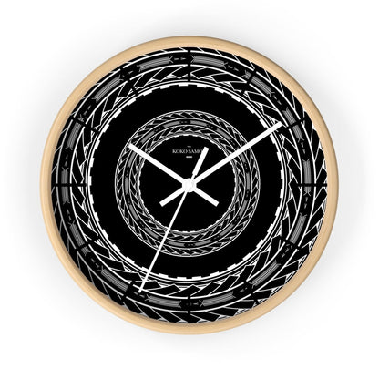 Wall Clock - Samoan Arrows - AU/NZ/USA - The Koko Samoa