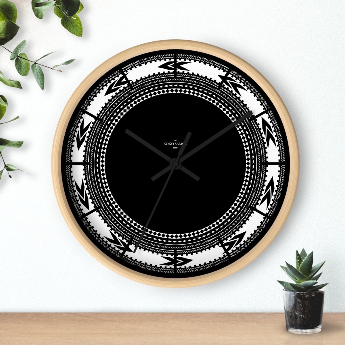 Wall Clock - White Pea - AU/NZ/USA - The Koko Samoa