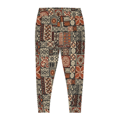 IslandPlus - 2XL to 6XL Leggings - Elei - AU/NZ/USA - The Koko Samoa