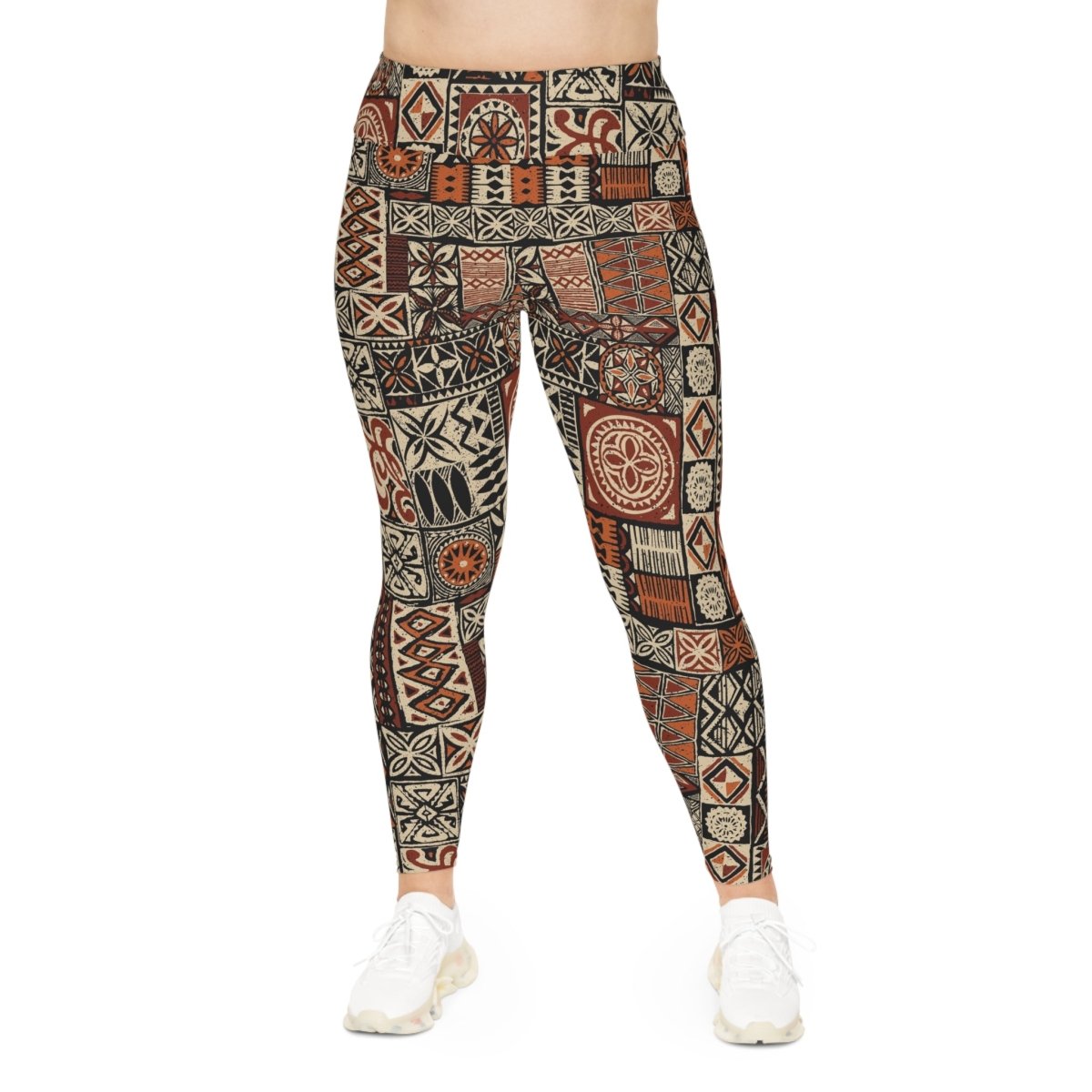 IslandPlus - 2XL to 6XL Leggings - Elei - AU/NZ/USA - The Koko Samoa