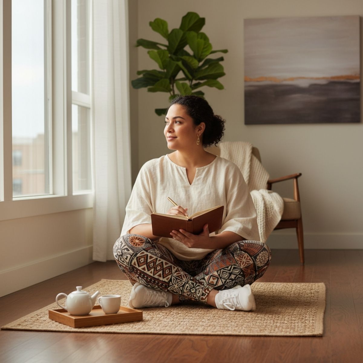 IslandPlus - 2XL to 6XL Leggings - Elei - AU/NZ/USA - The Koko Samoa