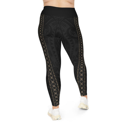 IslandPlus - 2XL to 6XL Leggings - Malu - AU/NZ/USA - The Koko Samoa