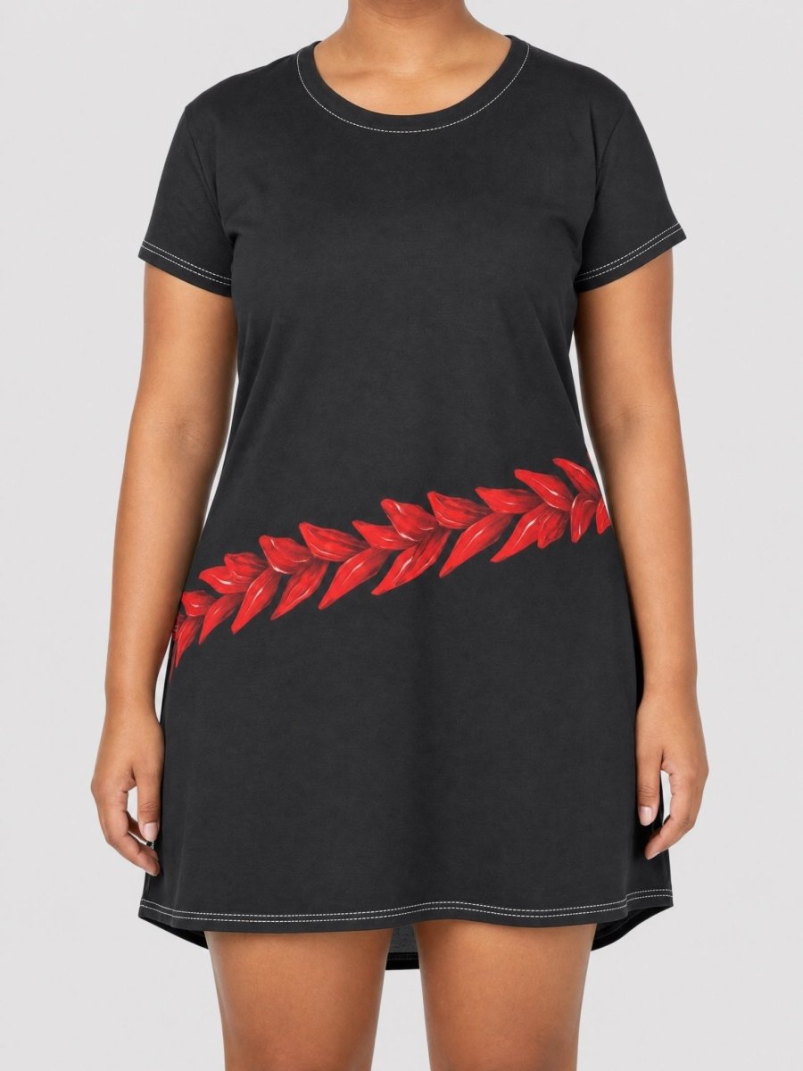 T-Shirt Dress - Ula Fala - AU/NZ/USA - The Koko Samoa