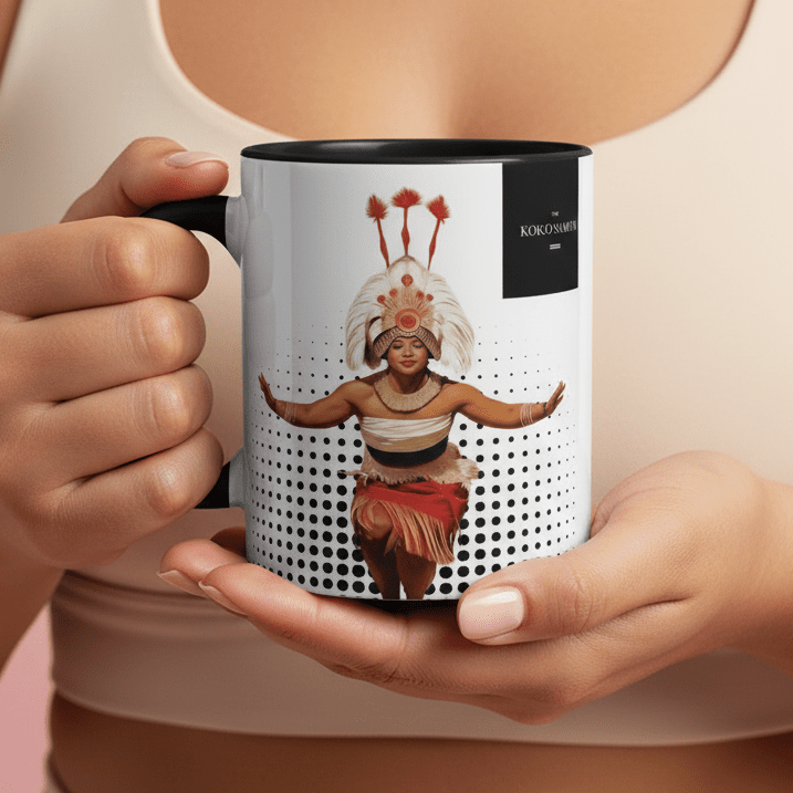 LimaLuxe™ 11oz Taupou Mug, featuring a stylish design, perfect for morning rituals and coffee or tea.