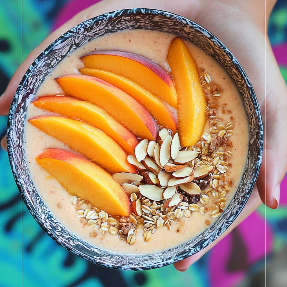 E-Book cover for The Koko Samoa Acai Samoa Bowl Recipes featuring colorful bowl images and tropical design elements.