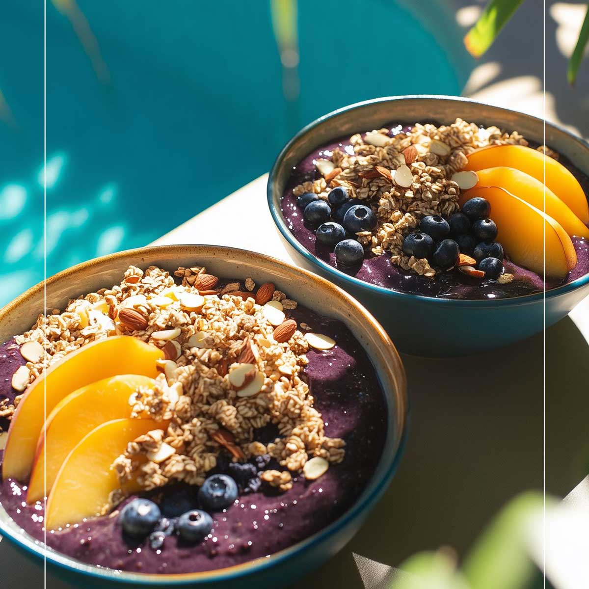 E-Book cover for The Koko Samoa's Acai Samoa Bowl Recipes, featuring vibrant bowl images and recipe titles.