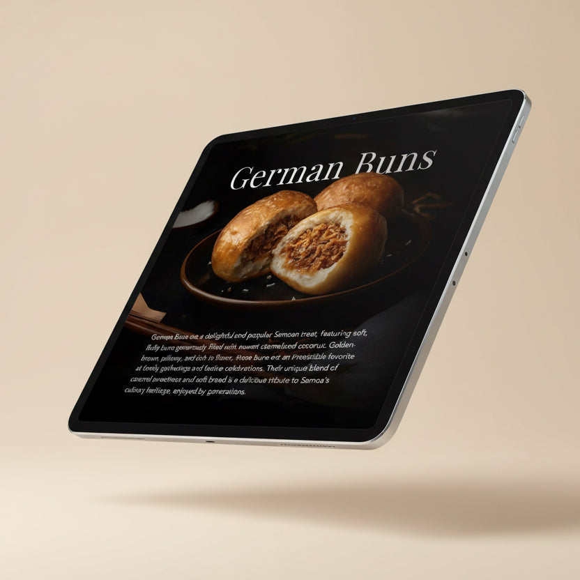 E-Book titled Samoan Delights: Samoan Recipes Cookbook by The Koko Samoa, featuring traditional Samoa recipes.