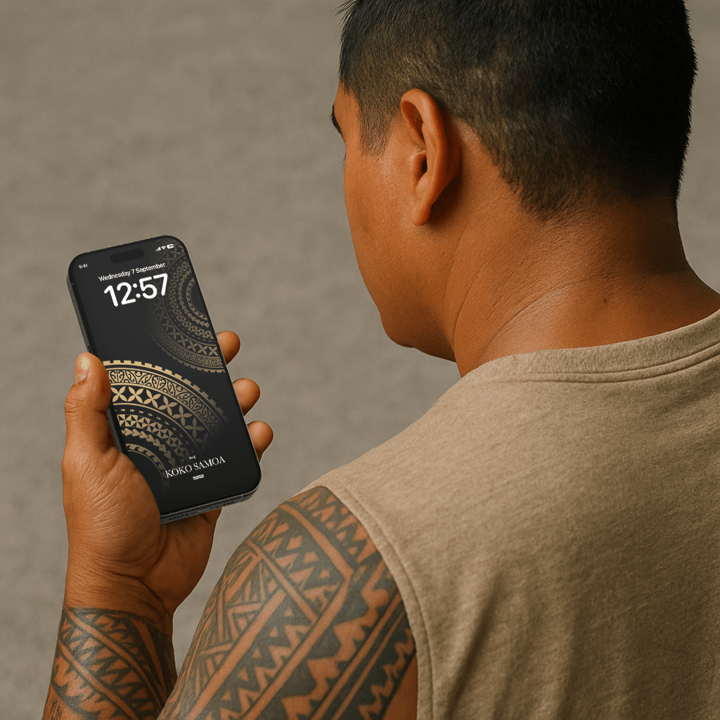 Phone Wallpaper - United Gold - AU/NZ/USA - The Koko Samoa