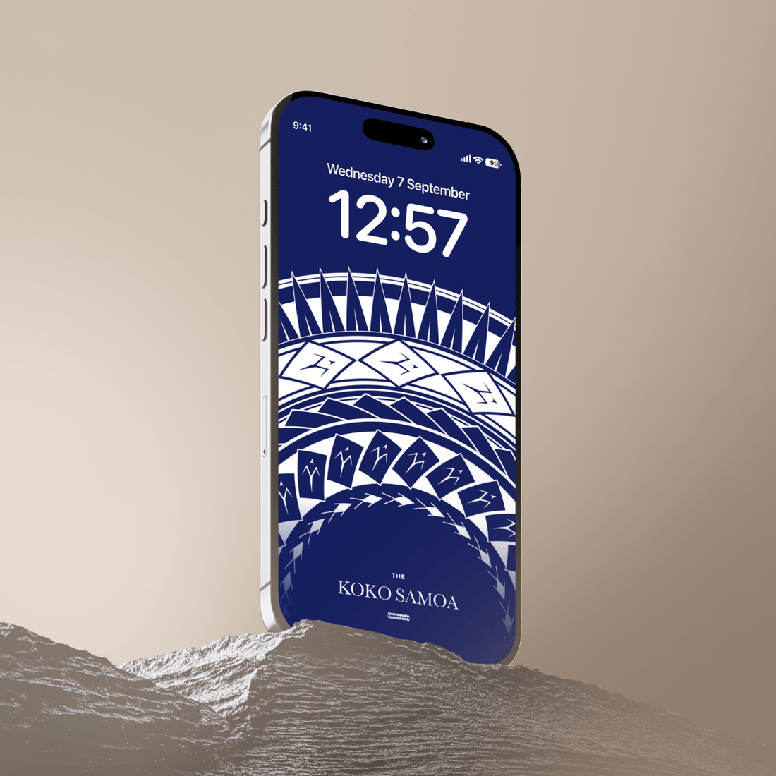 12-pack bundle of The Koko Samoa phone wallpapers featuring vibrant, culturally inspired designs for AU, NZ, and USA phones.