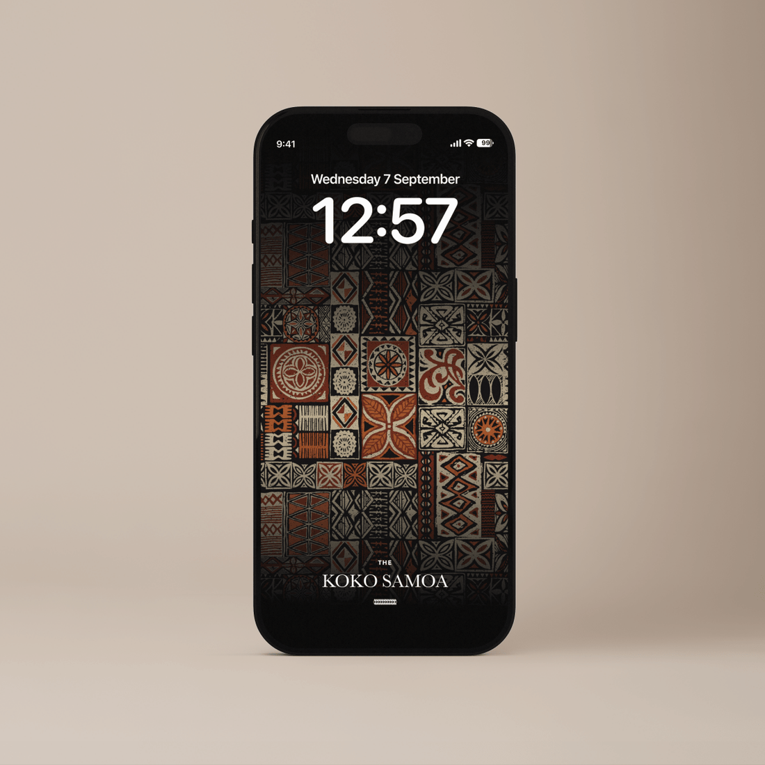 Phone wallpaper by The Koko Samoa featuring a vibrant, colorful design for AU, NZ, and USA devices.