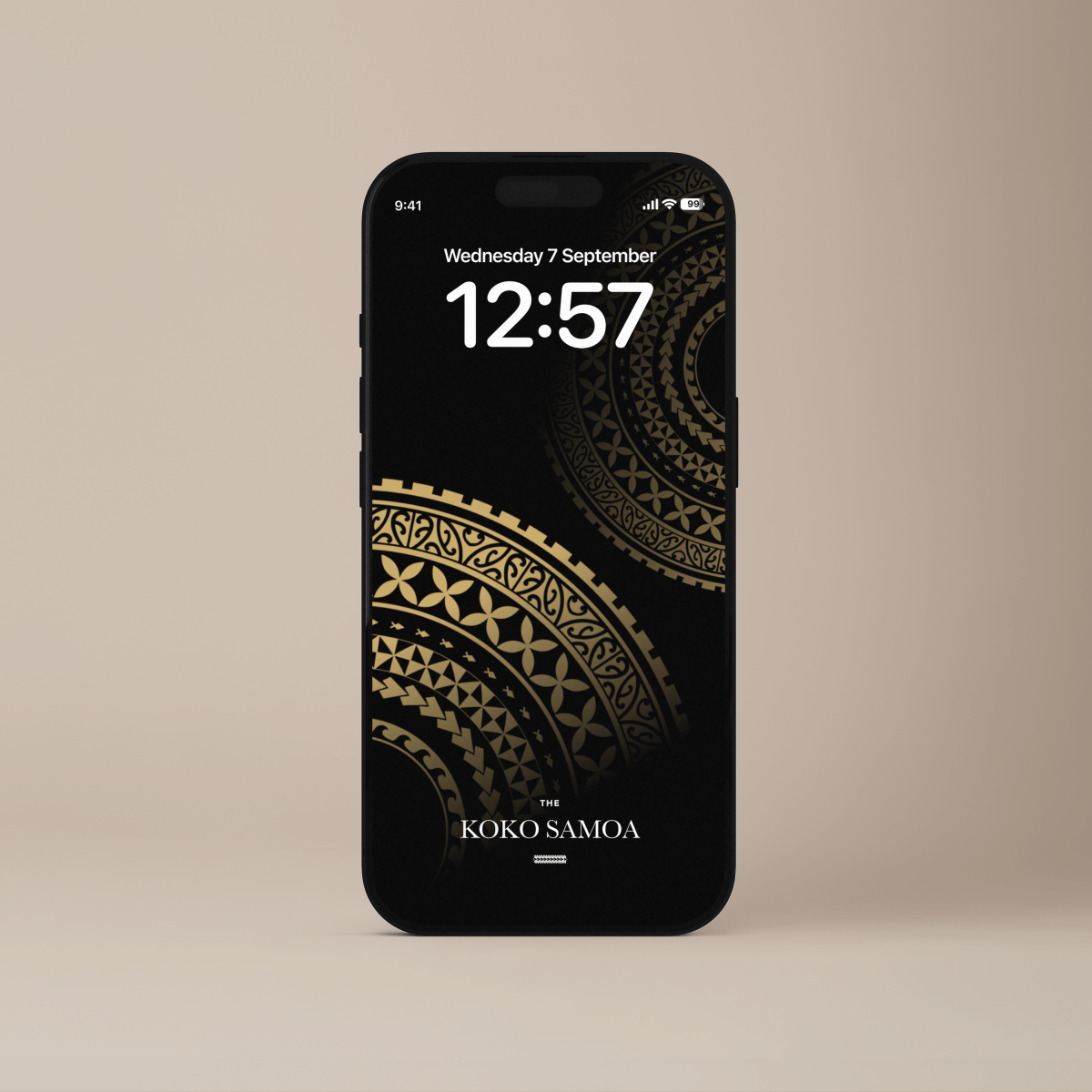United Gold phone wallpaper by The Koko Samoa, featuring a vibrant design perfect for mobile screens.