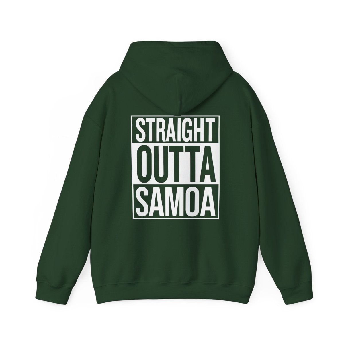 IslandHeavy™ Hoodie – Plus 2XL - 5XL – Straight Outta - AU/NZ - The Koko Samoa